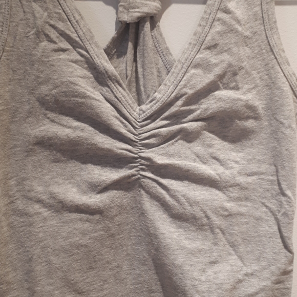 SEDUCTIONS light grey muscle tees top - Picture 4 of 4